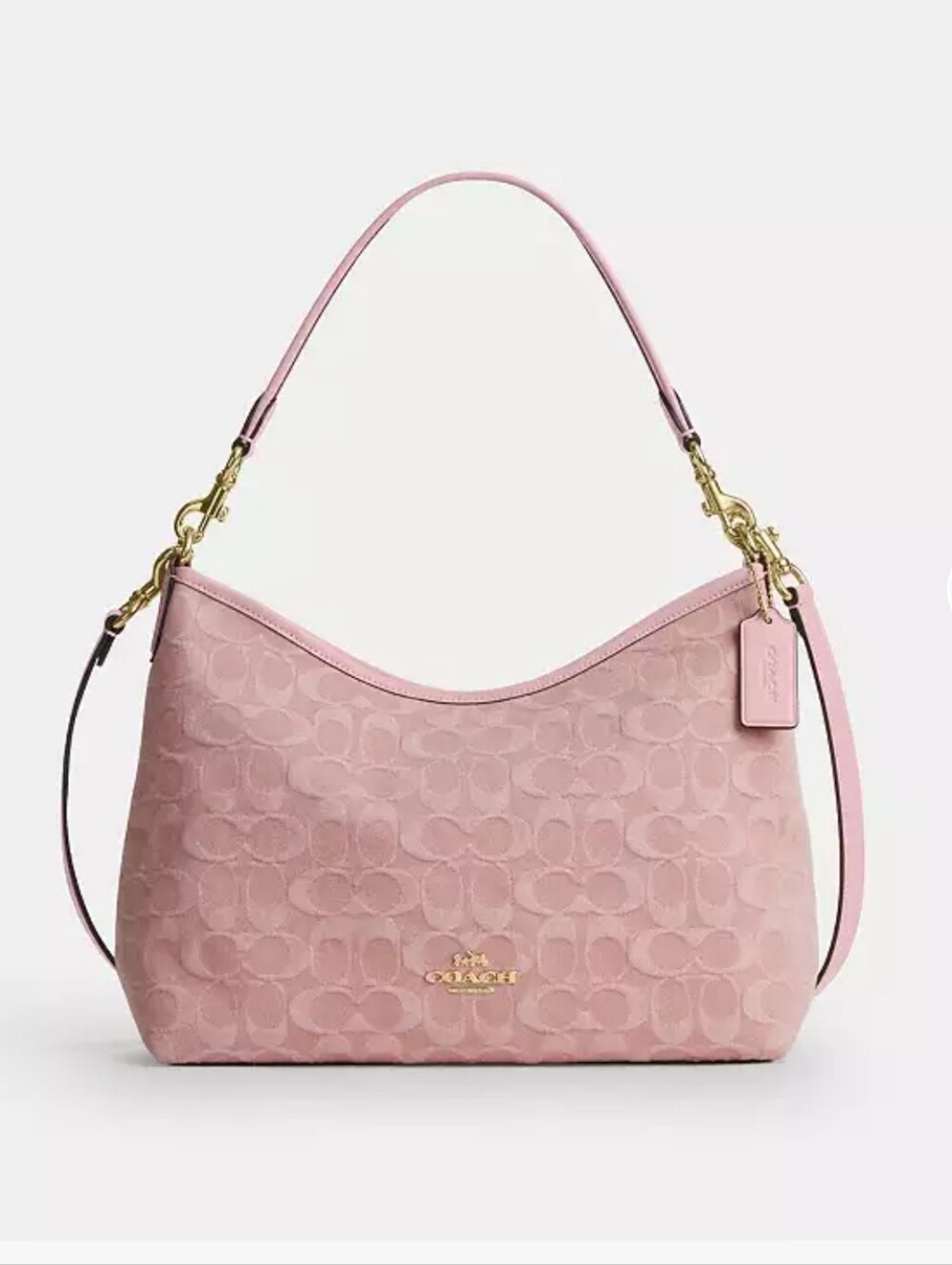 NWOT Coach Laurel Shoulder Bag In Signature Denim